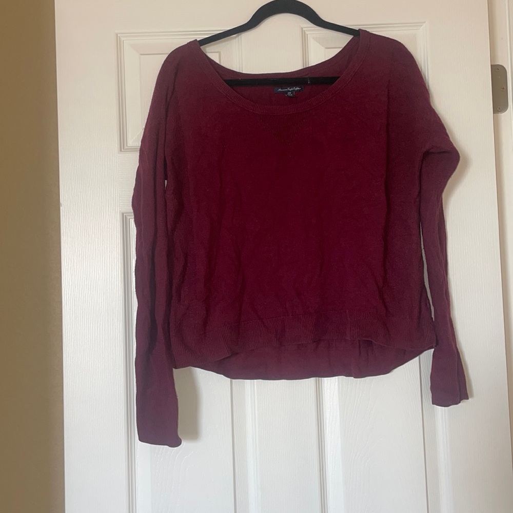 Maroon American Eagle sweater!
